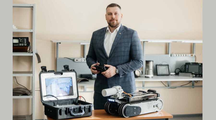 Учёные ТПУ разработали роботизированный аппарат для обследования коммуникаций объектов атомной отрасли
