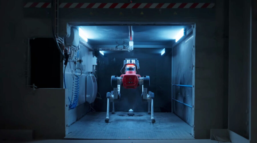 Робот собака ANYmal от ANYbotics сделал более 33000 инспекций на цементном заводе Vigier Ciment в Швейцарии